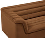 Meridian Furniture - Cascade 94" Saddle Velvet Upholstered Sofa - 192Saddle-S - GreatFurnitureDeal