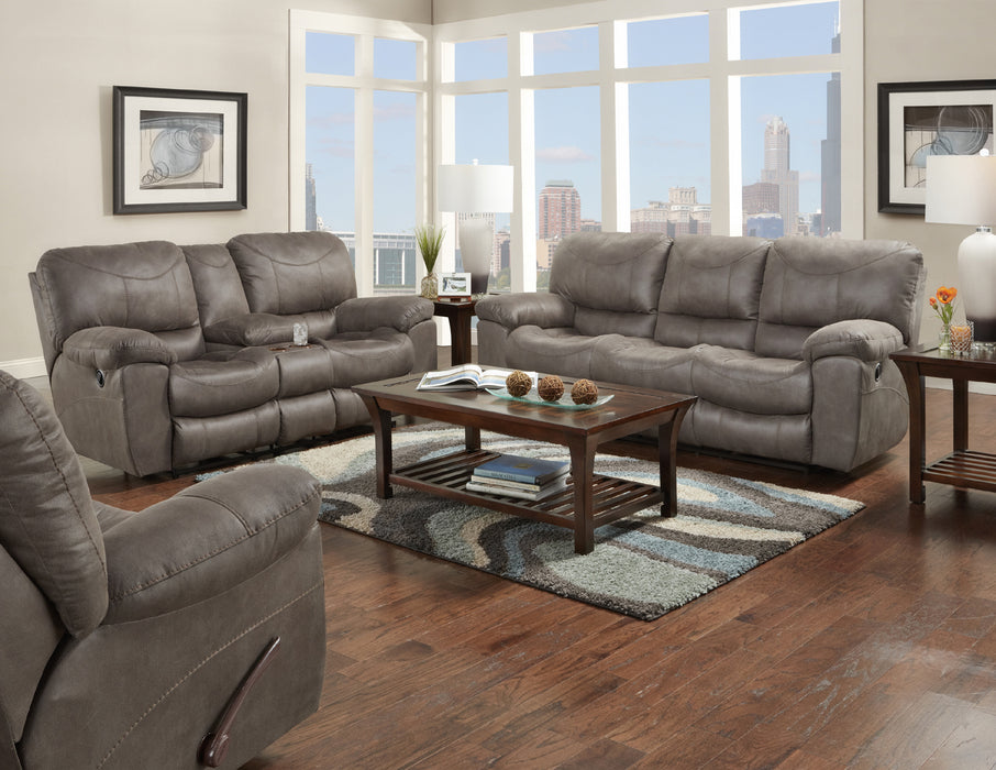 Catnapper - Trent 3 Piece Reclining Living Room Set in Charcoal - 1921-1929-19202-CHARCOAL