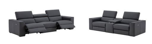 J&M Furniture - Picasso Sofa & Loveseat In Blue Grey - 19333-S-LC - GreatFurnitureDeal