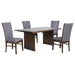 Coaster Furniture - Sherwood 5-Piece Rectangular Dining Set Brown - 193591-S5 - GreatFurnitureDeal