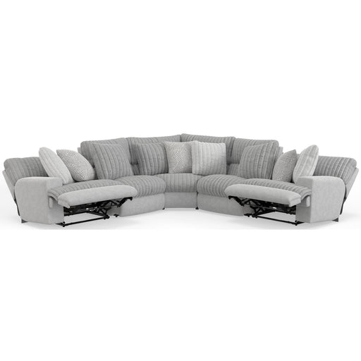 Catnapper - Abraxas 5 Piece Sectional Sofa in Moonstruck - 1936-1934-1938-1934-1937-MOON - GreatFurnitureDeal