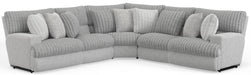 Catnapper - Abraxas 5 Piece Sectional Sofa in Moonstruck - 1936-1934-1938-1934-1937-MOON - GreatFurnitureDeal