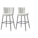 Mariano Furniture - 1937 Bar Chair in Cream - BM-1937-CRE - GreatFurnitureDeal