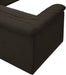 Meridian Furniture - Cascade 148" Brown Boucle Fabric Upholstered 3pc. Sectional - 193Brown-Sectional - GreatFurnitureDeal
