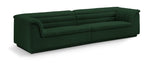 Meridian Furniture - Cascade 118" Green Boucle Fabric Upholstered Sofa - 193Green-S119 - GreatFurnitureDeal