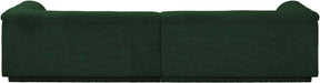 Meridian Furniture - Cascade 118" Green Boucle Fabric Upholstered Sofa - 193Green-S119 - GreatFurnitureDeal