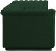 Meridian Furniture - Cascade 118" Green Boucle Fabric Upholstered Sofa - 193Green-S119 - GreatFurnitureDeal