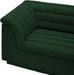 Meridian Furniture - Cascade 118" Green Boucle Fabric Upholstered Sofa - 193Green-S119 - GreatFurnitureDeal