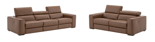 J&M Furniture - Picasso Sofa & Loveseat In Caramel - 19444-S-L - GreatFurnitureDeal