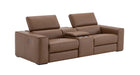 J&M Furniture - Picasso Loveseat with Console In Caramel - 19444-LC - GreatFurnitureDeal