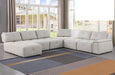 Mariano Furniture - 1966 - 7 Piece Sectional Sofa Set in Beige - BM-1966BE7 - GreatFurnitureDeal