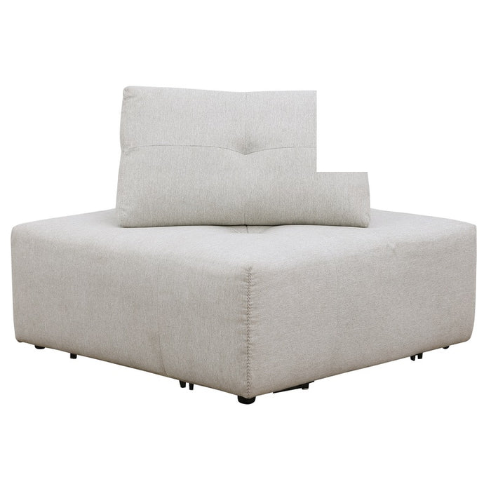 Mariano Furniture - 1966 - 7 Piece Sectional Sofa Set in Beige - BM-1966BE7 - GreatFurnitureDeal