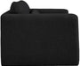Meridian Furniture - Stylus 64" Black Boucle Fabric Upholstered Loveseat - 198Black-L - GreatFurnitureDeal