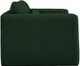 Meridian Furniture - Stylus 64" Green Boucle Fabric Upholstered Loveseat - 198Green-L - GreatFurnitureDeal