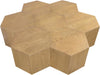 Meridian Furniture - Eternal Oak Wood 7 Piece Modular Coffee Table - 261-CT-7PC - GreatFurnitureDeal