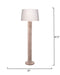 Jamie Young Company - Abacus Floor Lamp in Natural - 1ABAC-FLBW - GreatFurnitureDeal
