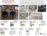 Parker House - Americana Modern 7 Piece Dining Table Set - DAME#60RECT-COT-7SET - GreatFurnitureDeal