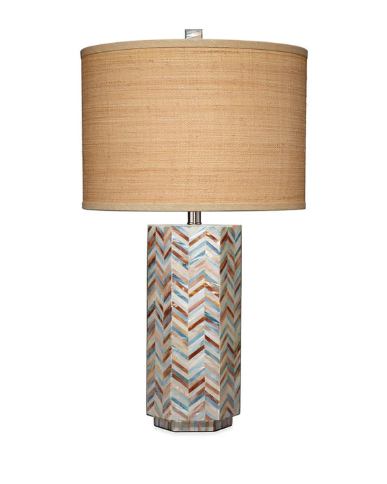 Jamie Young Company - Lucille Table Lamp in Blue - 1LUCI-TLMOP - GreatFurnitureDeal