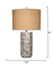 Jamie Young Company - Lucille Table Lamp in Blue - 1LUCI-TLMOP - GreatFurnitureDeal