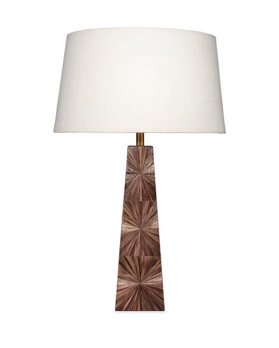 Jamie Young Company - Palm Table Lamp in Brown - 1PALM-TLBR - GreatFurnitureDeal