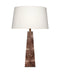 Jamie Young Company - Palm Table Lamp in Brown - 1PALM-TLBR - GreatFurnitureDeal