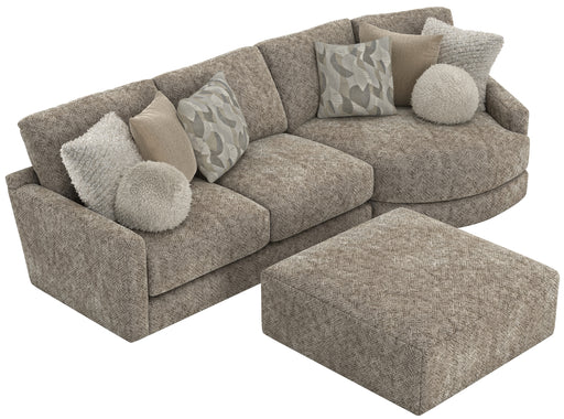 Jackson Furniture - Turner 3 Piece Sectional Sofa in Mushroom - 3145-63-96-28-MUS - GreatFurnitureDeal