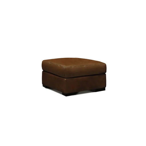GFD Leather - Vancouver 30" Wide Upholstered Ottoman, Portofino Cinnamon - GTRX33-00 - GreatFurnitureDeal