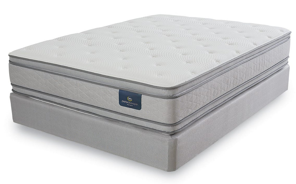 Serta Mattress - Prestige Suite Hotel Double Sided 12.75" Euro Pillow Top Queen Mattress - Prestige Suite X-EURO-PILLOW-TOP-QUEEN - GreatFurnitureDeal