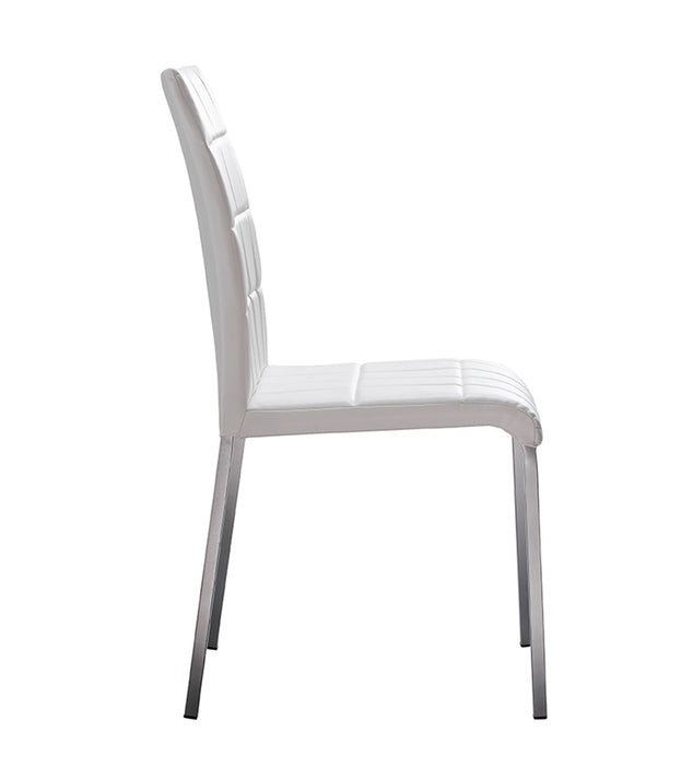 ESF Furniture - 3450 Dining Chair in White (Set of 4) - 3450CHAIR