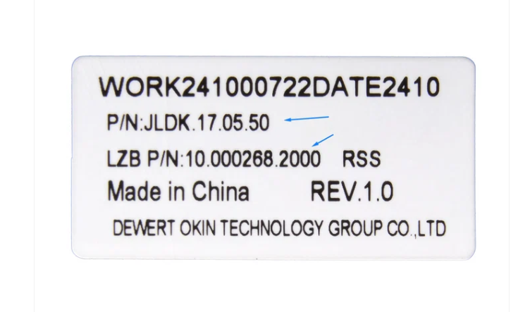 Okin 4 Button Recliner Replacement Button Control - JLDK.17.05.50