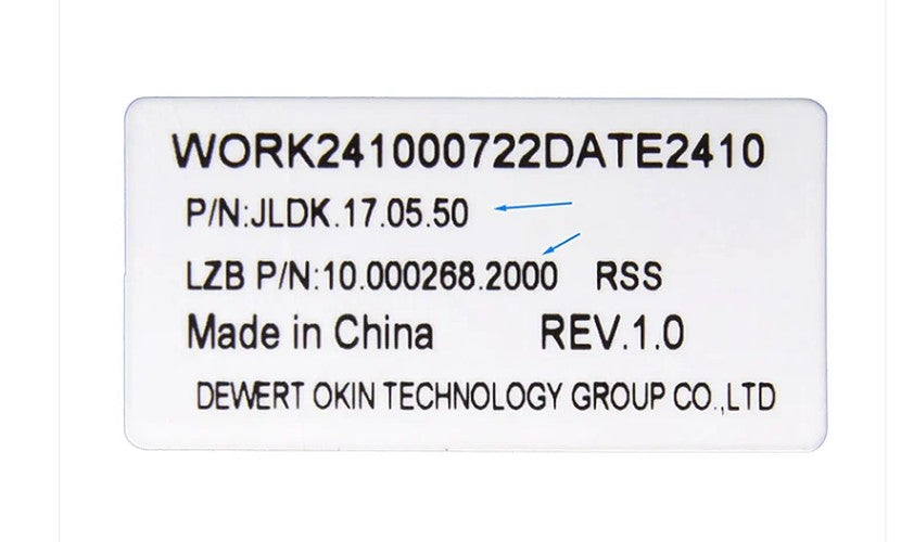 Okin 4 Button Recliner Replacement Button Control - JLDK.17.05.50 - GreatFurnitureDeal