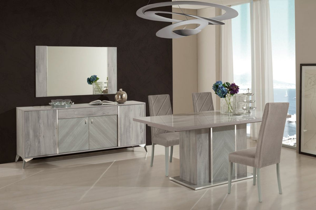 VIG Furniture - Nova Domus Alexa Italian Modern Grey Buffet Mirror - VGACALEXA-BMIR
