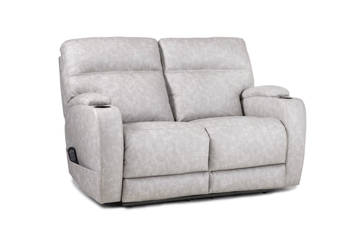 Motion Ease - Jett Power Loveseat in Off-White - 200-50-15 - GreatFurnitureDeal