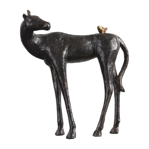 Uttermost - Hello Friend Horse Sculpture - 20120 - GreatFurnitureDeal