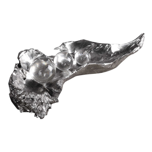 Uttermost - Three Peas In A Pod Metallic Sculpture  - 20134 - GreatFurnitureDeal