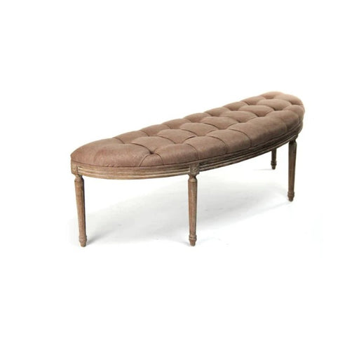 Zentique - Louis Curved Bench - CFH208 E272 A006 - GreatFurnitureDeal