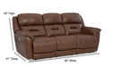 Motion Ease - Harrison Triple Power, Zero Gravity Sofa in Medium Brown - 203-36-21 - GreatFurnitureDeal