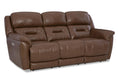 Motion Ease - Harrison Triple Power, Zero Gravity Sofa in Medium Brown - 203-36-21 - GreatFurnitureDeal