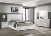 Coaster Furniture - Felicity 5-Piece California King Bedroom Set in White High Gloss - 203511KW-S5 - GreatFurnitureDeal