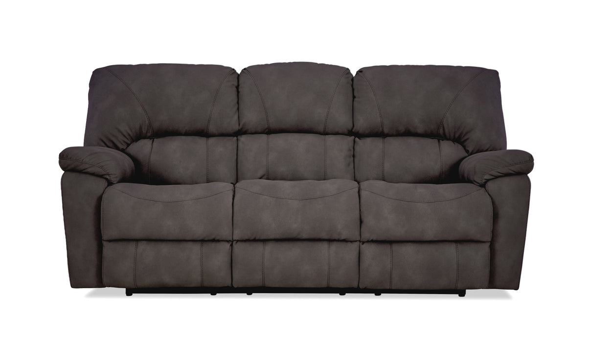Motion Ease -  Foundry Manual Reclining Sofa in Gray - 204-30-21