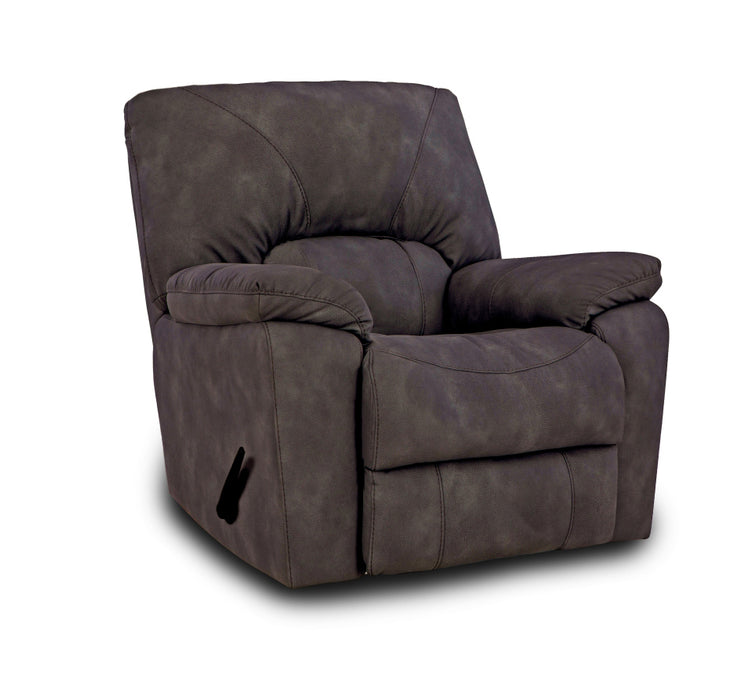 Motion Ease -  Foundry Manual Rocking Recliner in Gray - 204-91-21