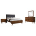 Coaster Furniture - Robyn 4-Piece King Bedroom Set Dark Walnut - 205131KE-S4 - GreatFurnitureDeal
