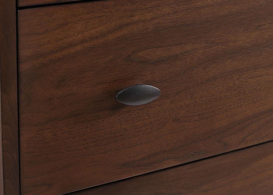 Coaster Furniture - Robyn 4-Piece King Bedroom Set Dark Walnut - 205131KE-S4 - GreatFurnitureDeal