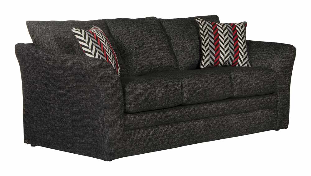Jackson Furniture - Varner Sofa in Ebony/Red - 2052-03-EBONY