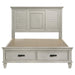 Coaster Furniture - Franco 5-Piece Queen Bedroom Set Distressed White - 205330Q-S5 - GreatFurnitureDeal