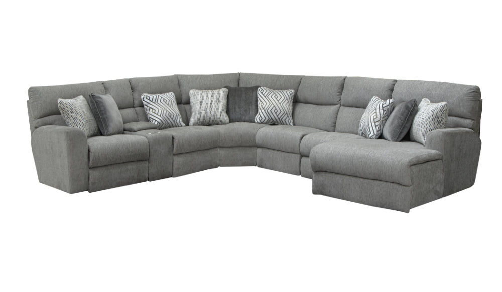 Catnapper - Sydney 7 Piece Power Modular Sectional in Nature - 62066-2069-2065-2068-2064-2065-62063-NATURE - GreatFurnitureDeal