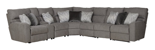 Catnapper - Sydney 7 Piece Power Modular Sectional in Nature - 62066-2069-62065-2068-62065-2064-62067-NATURE - GreatFurnitureDeal