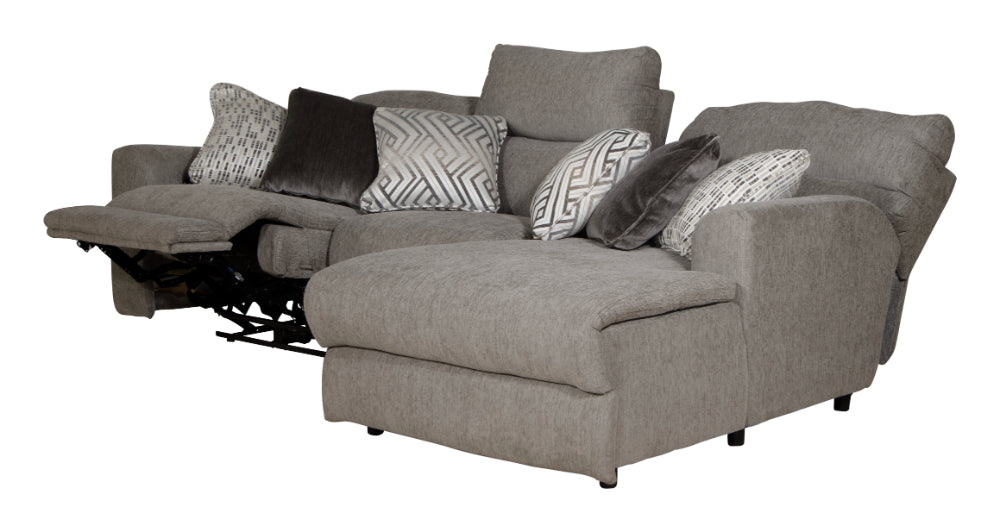 Catnapper - Sydney 3 Piece Power Modular Sectional in Nature - 2066-2064-62063-NATURE - GreatFurnitureDeal