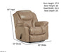 Motion Ease - Noble Rocker Recliner in Stone - 207-91-17 - GreatFurnitureDeal