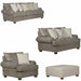 Jackson Furniture - Briarcliff 4 Piece Living Room Set in Pebble/Sandstone - 2083-03-02-01-12-SAND - GreatFurnitureDeal